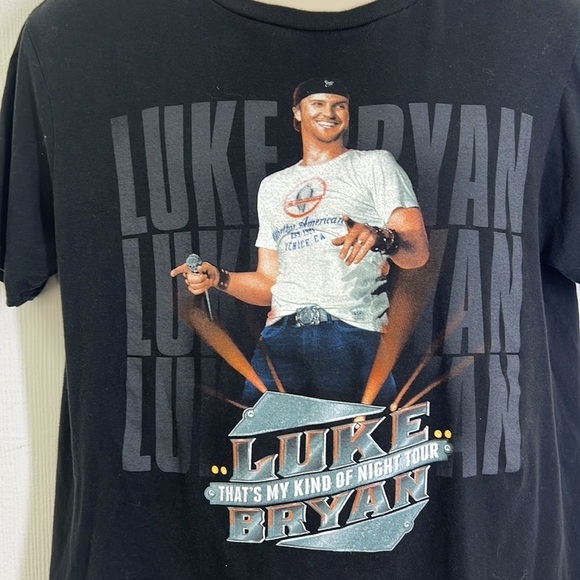 Luke Bryan - That’s My Kind Of Night Tour Luke Bryan Tour Shirt Size Medium - Picture 6 of 9